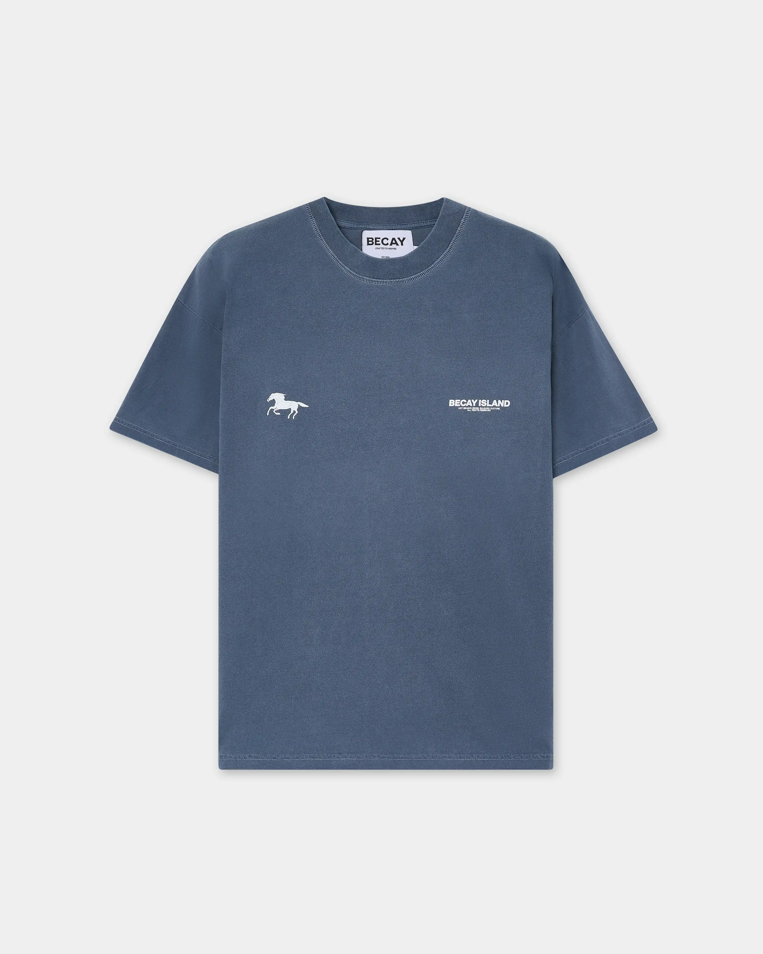 Balearic T-Shirt Blue - Image 2
