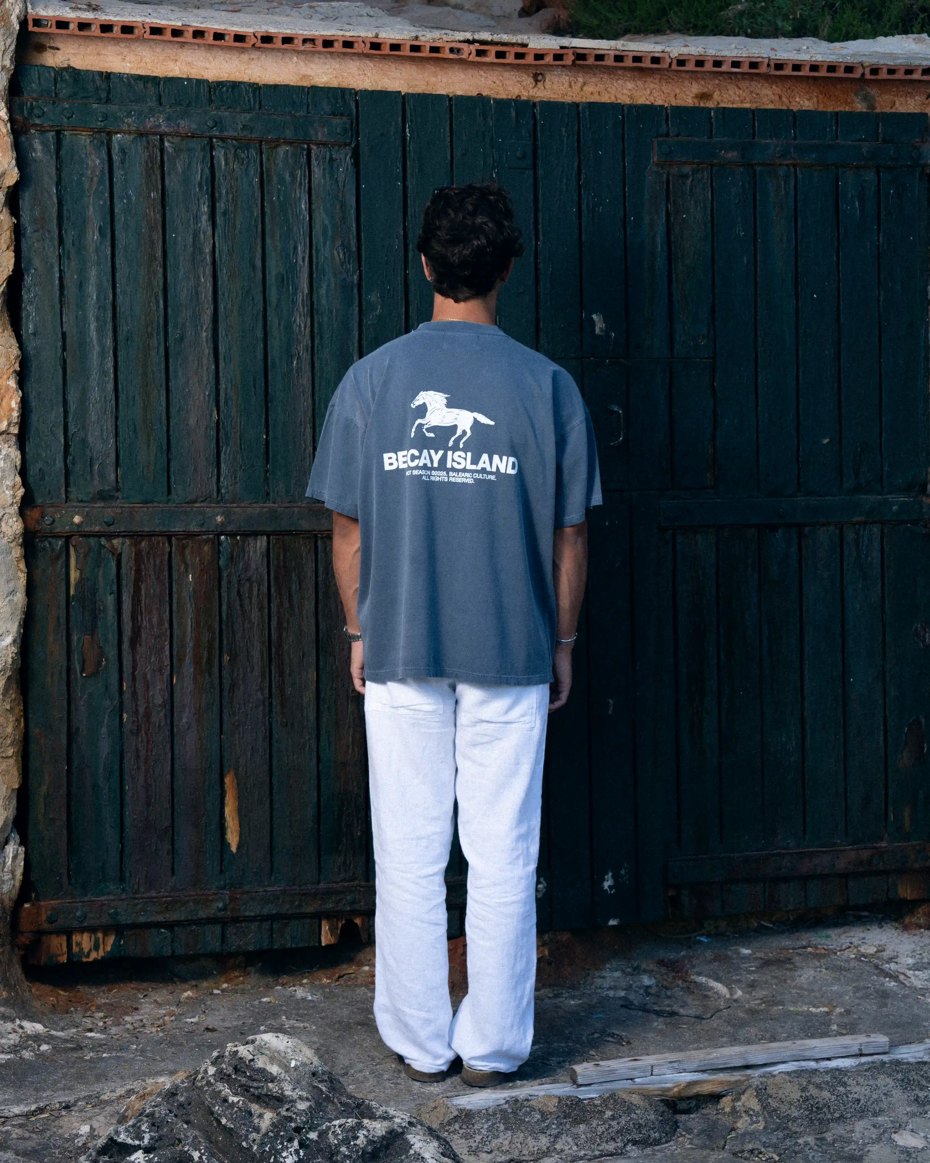 Balearic T-Shirt Blue - Image 4