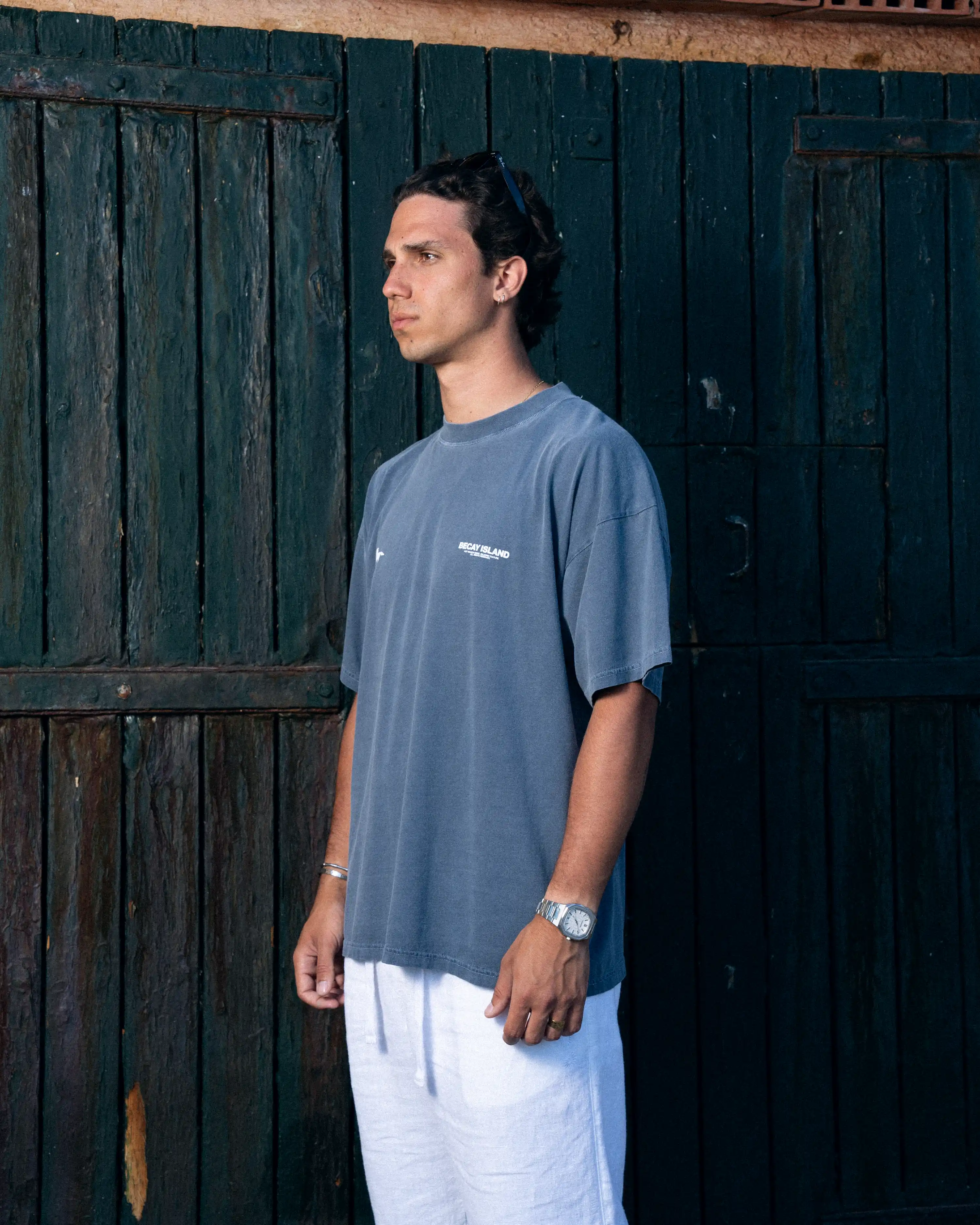 Balearic T-Shirt Blue - Image 8