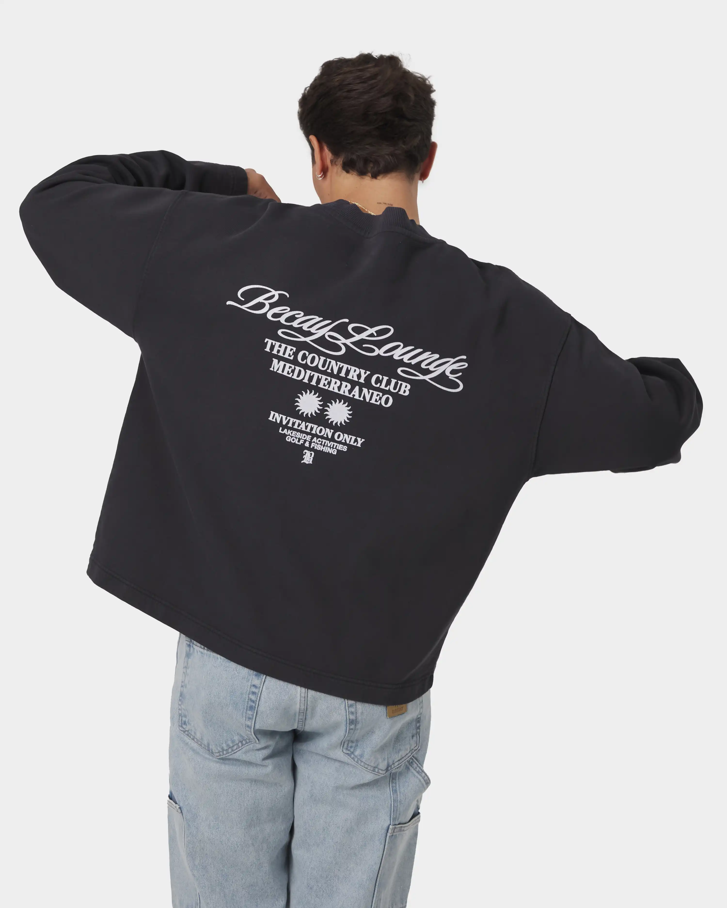 Club Crewneck Grey - Image 8