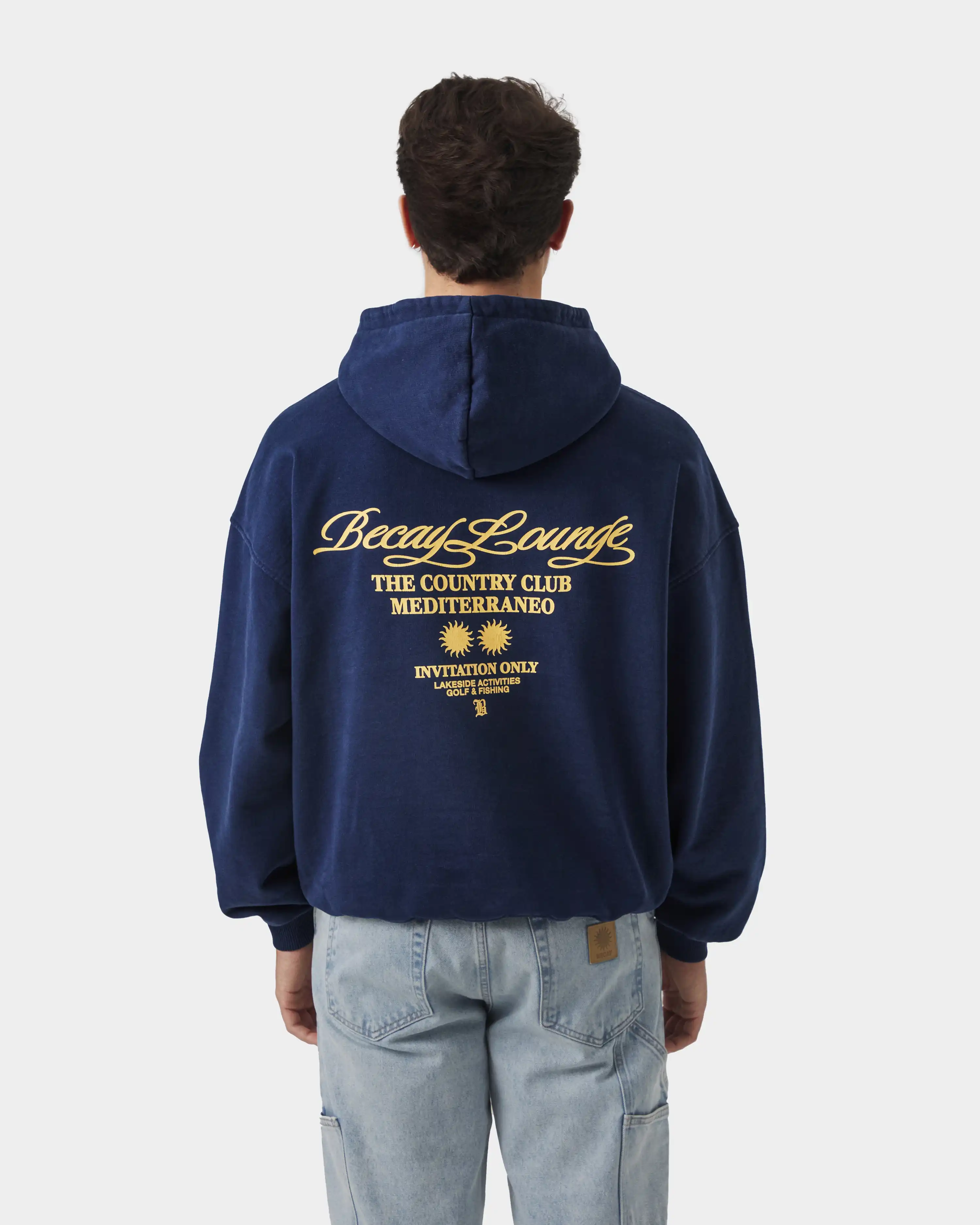 Club Hoodie Navy - Image 3