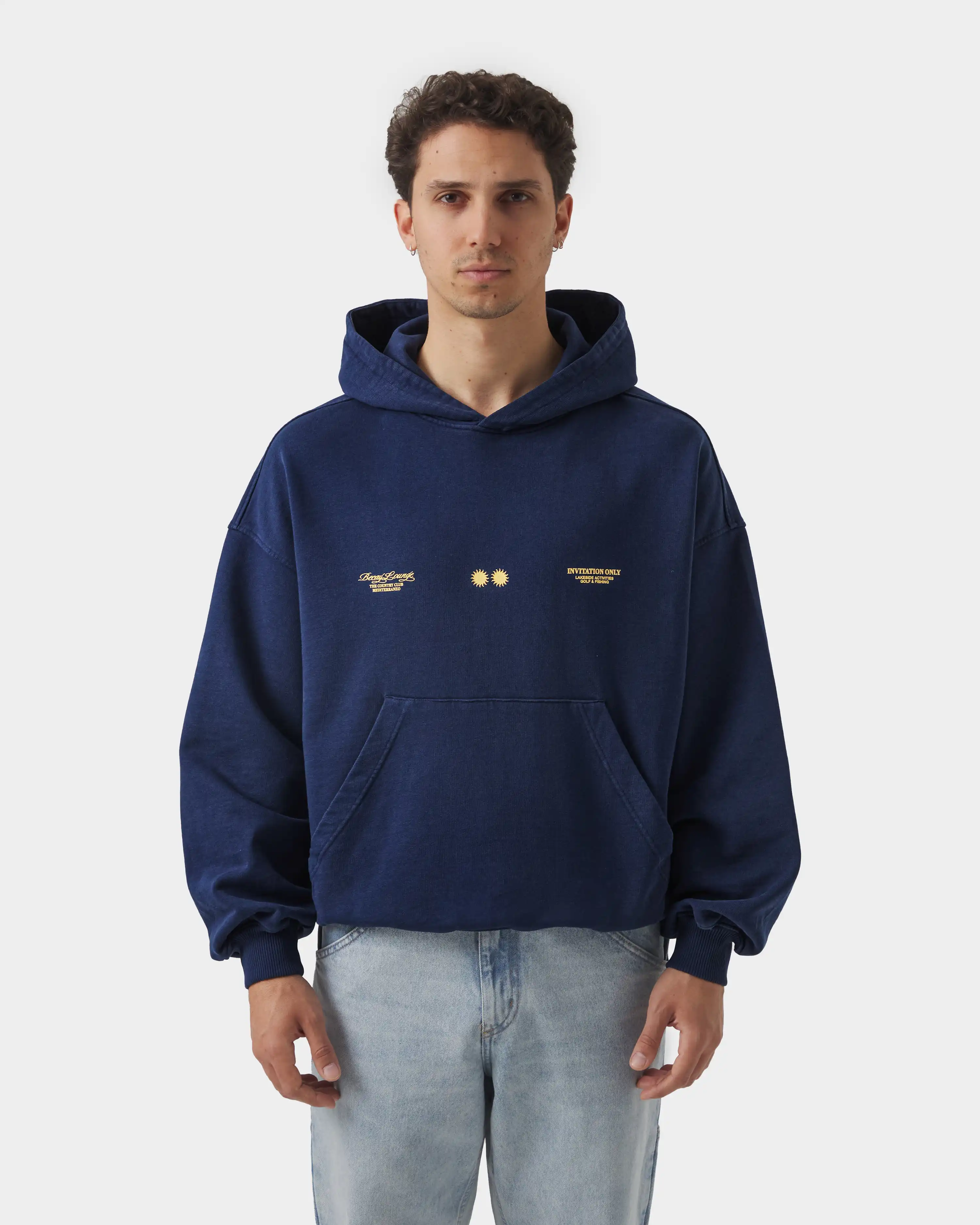 Club Hoodie Navy - Image 5