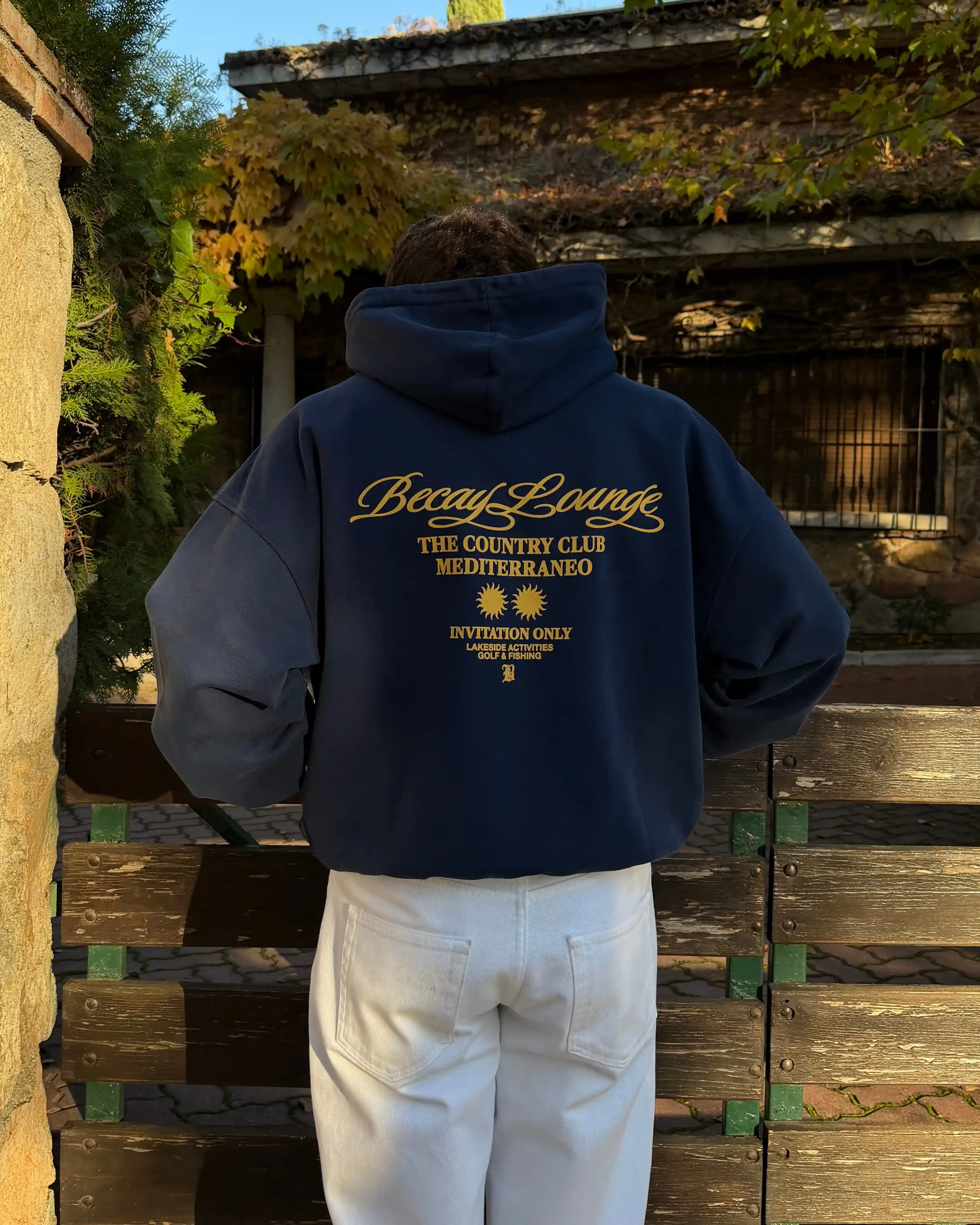 Club Hoodie Navy - Image 6