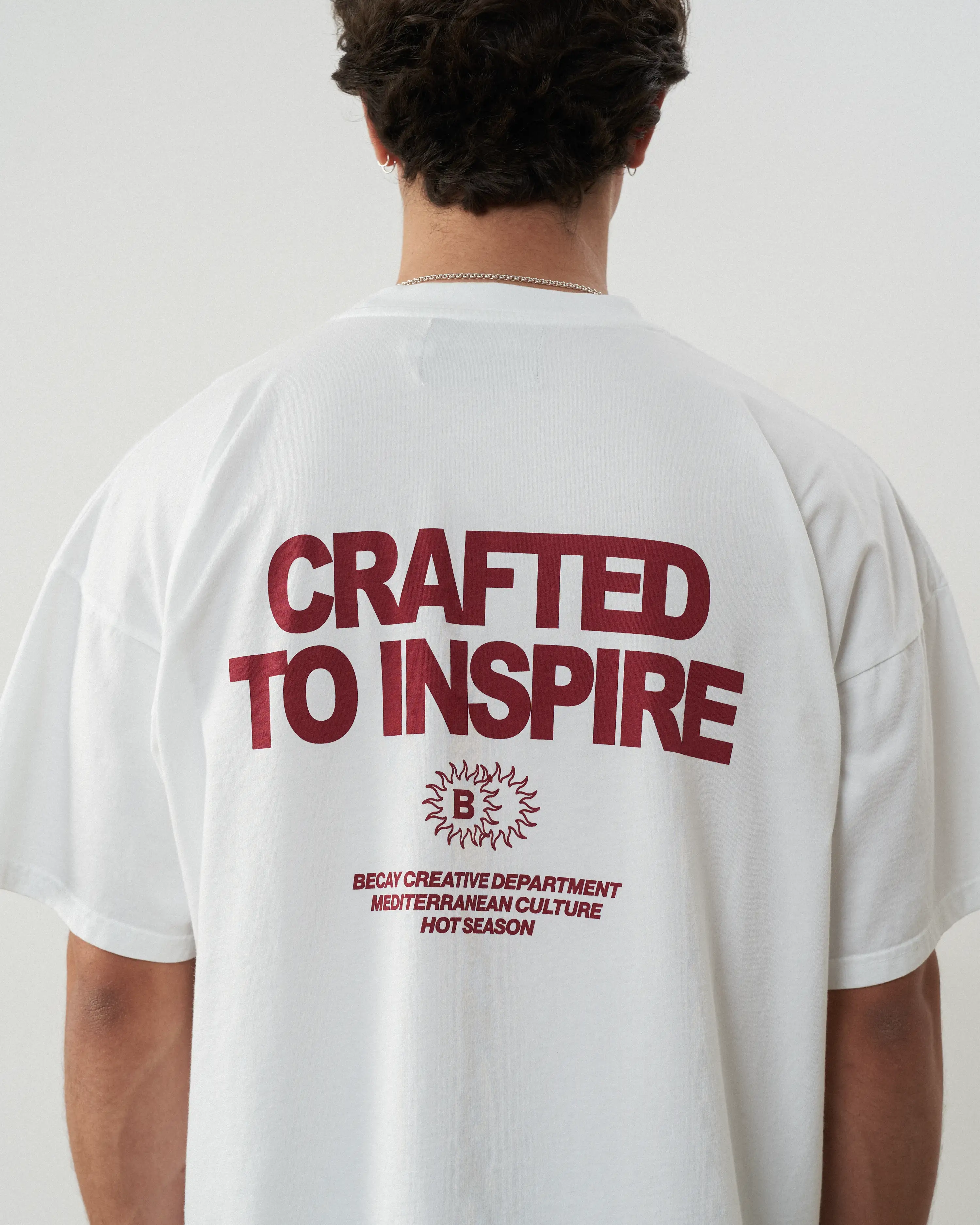 Crafted T-Shirt White - Image 4