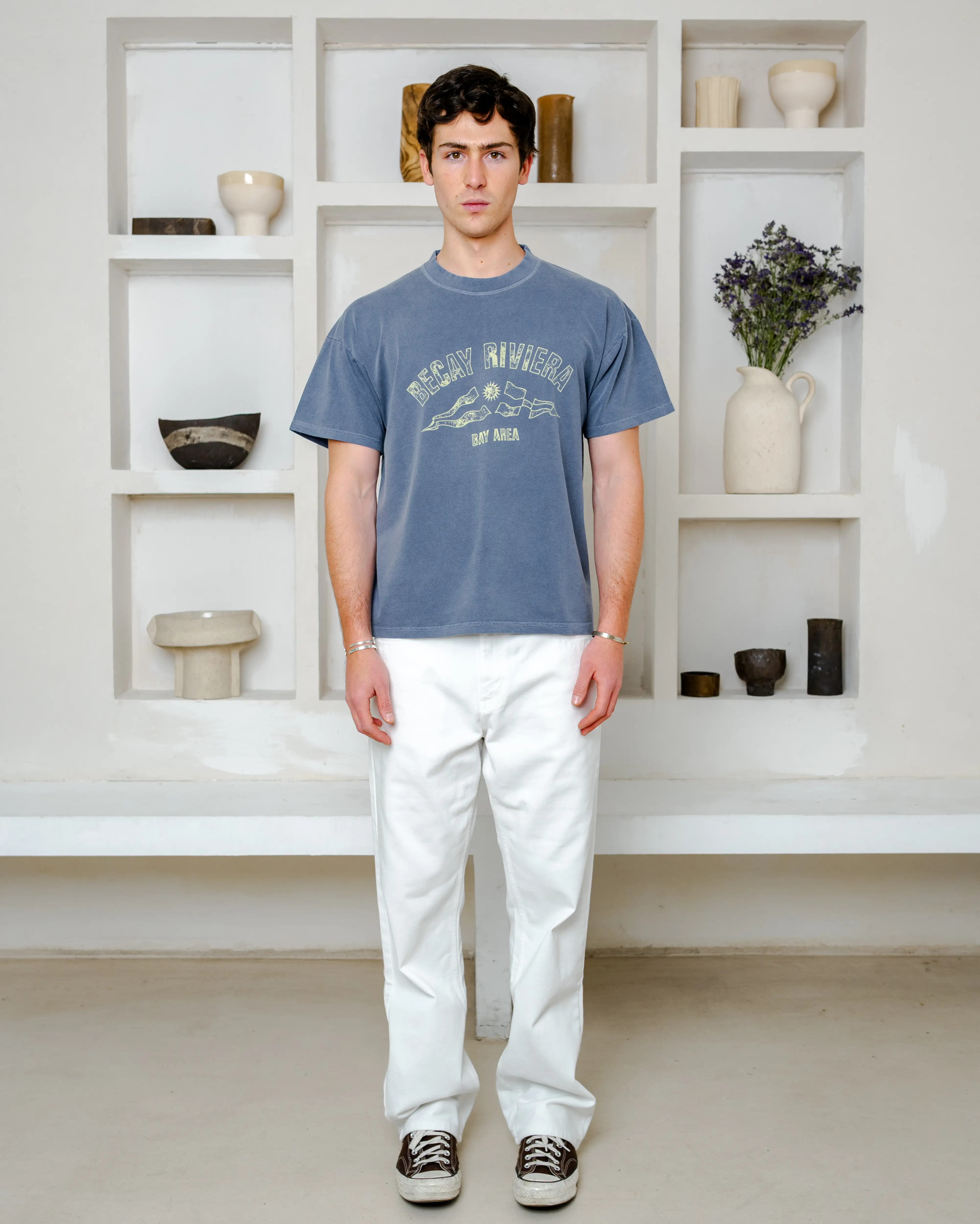 Flags T-Shirt Navy - Image 3