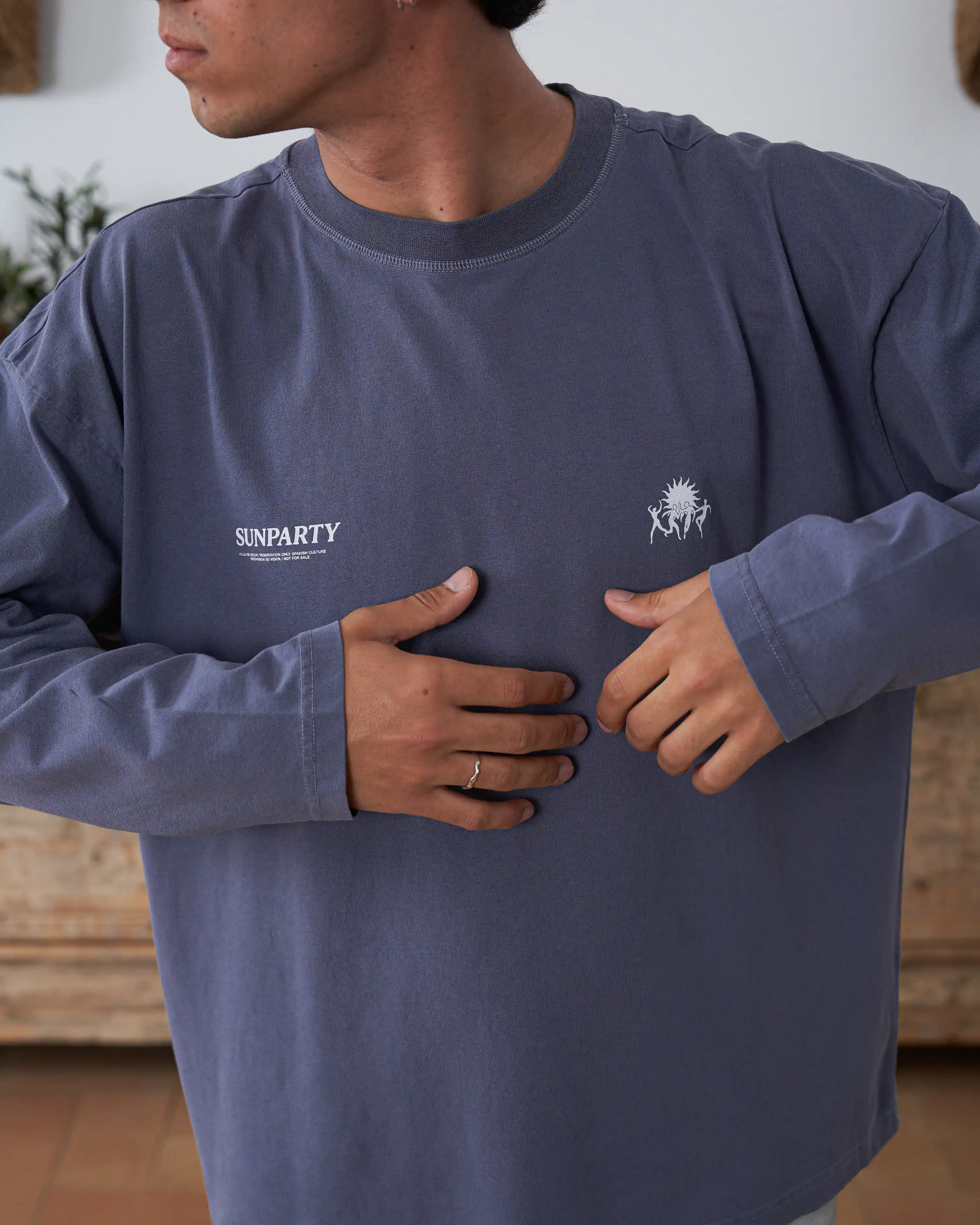 Golden Longsleeve Blue - Image 4