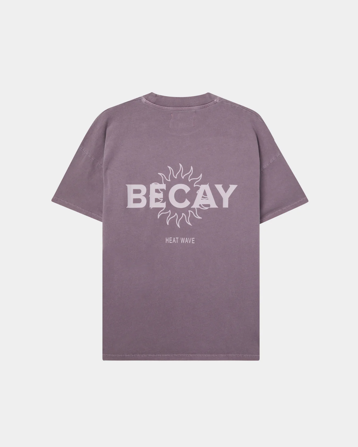 Heat Wave Burgundy T-Shirt
