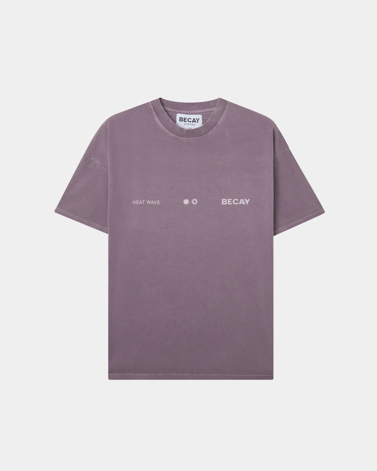 Heat Wave Burgundy T-Shirt - Image 2