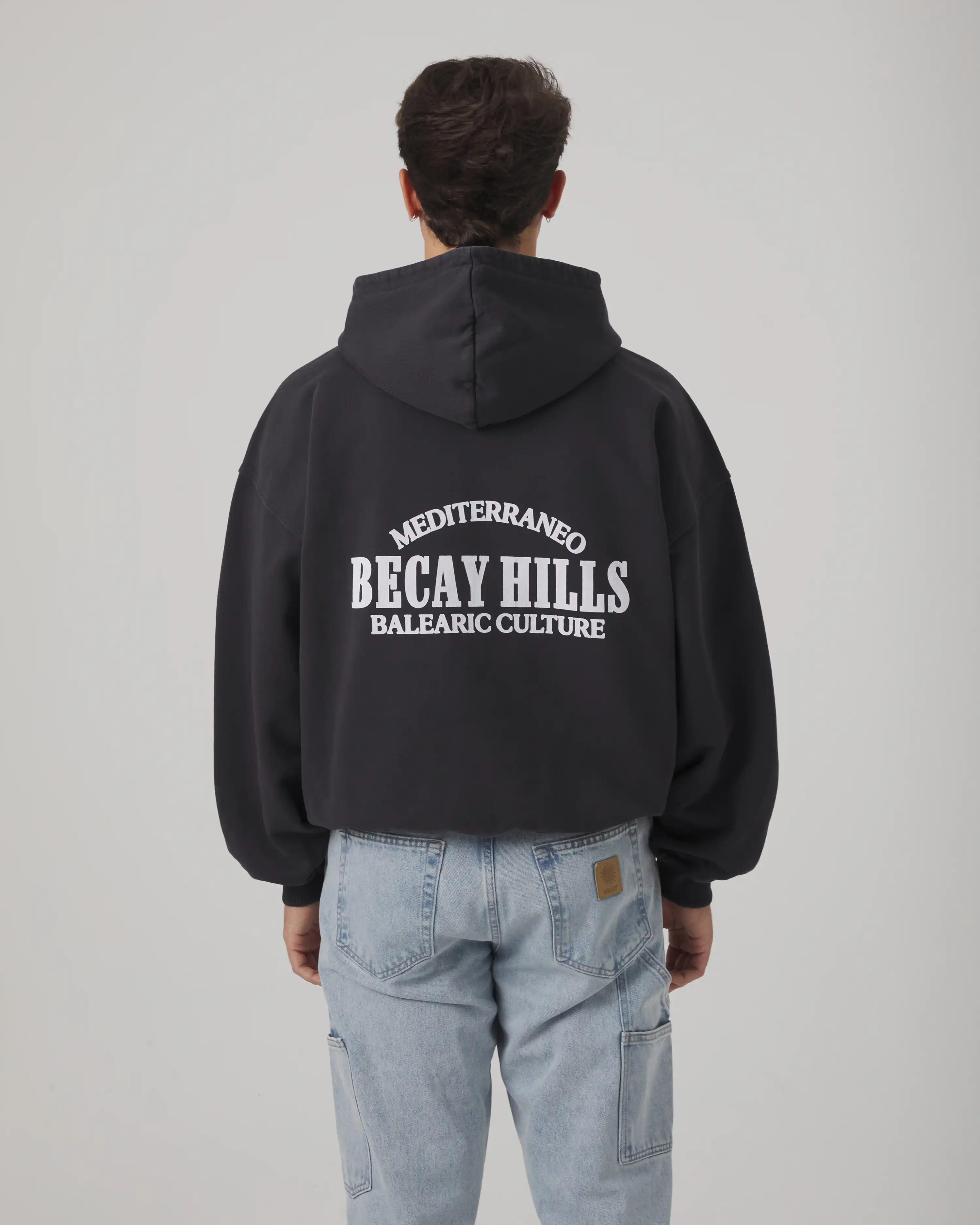 Hills Hoodie Black - Image 3