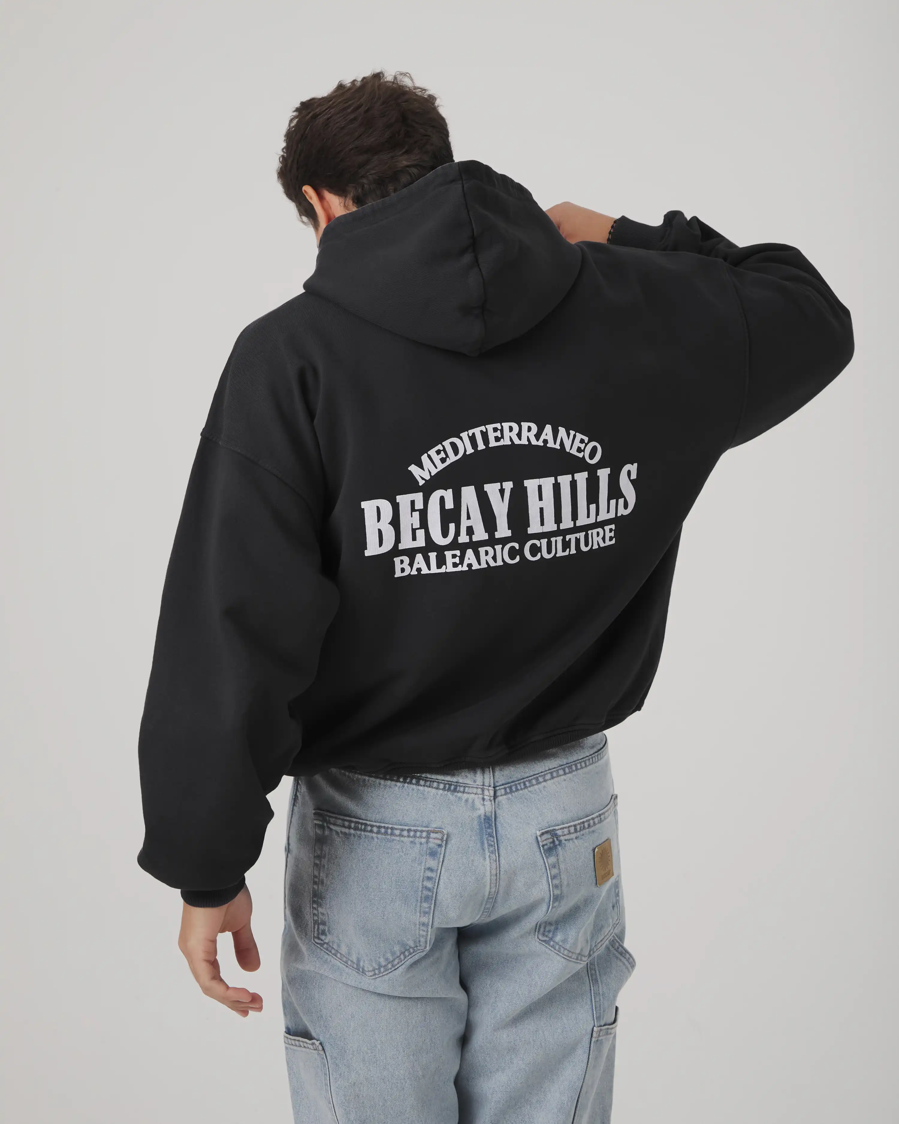 Hills Hoodie Black - Image 8