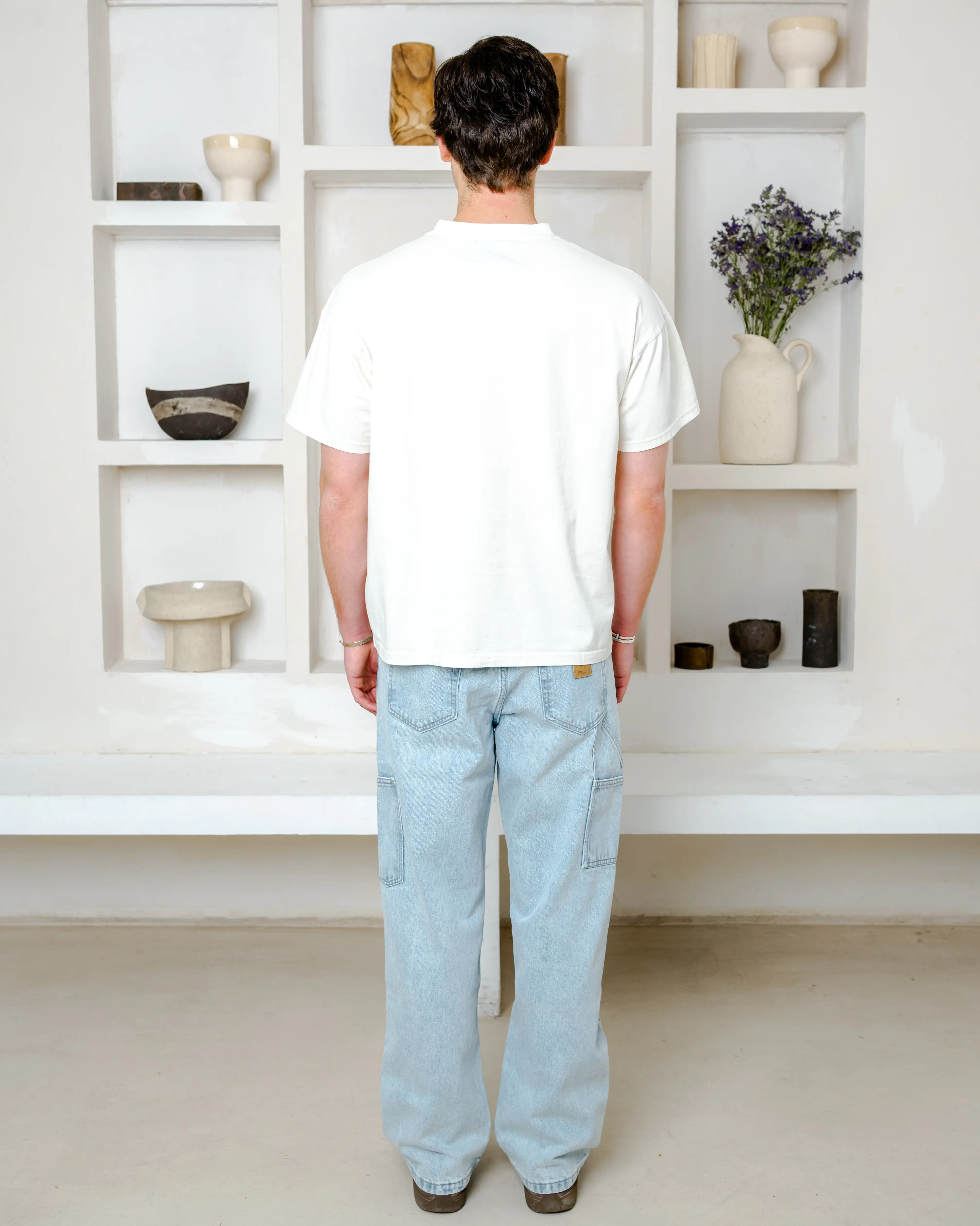 Horses T-Shirt Cream - Image 4