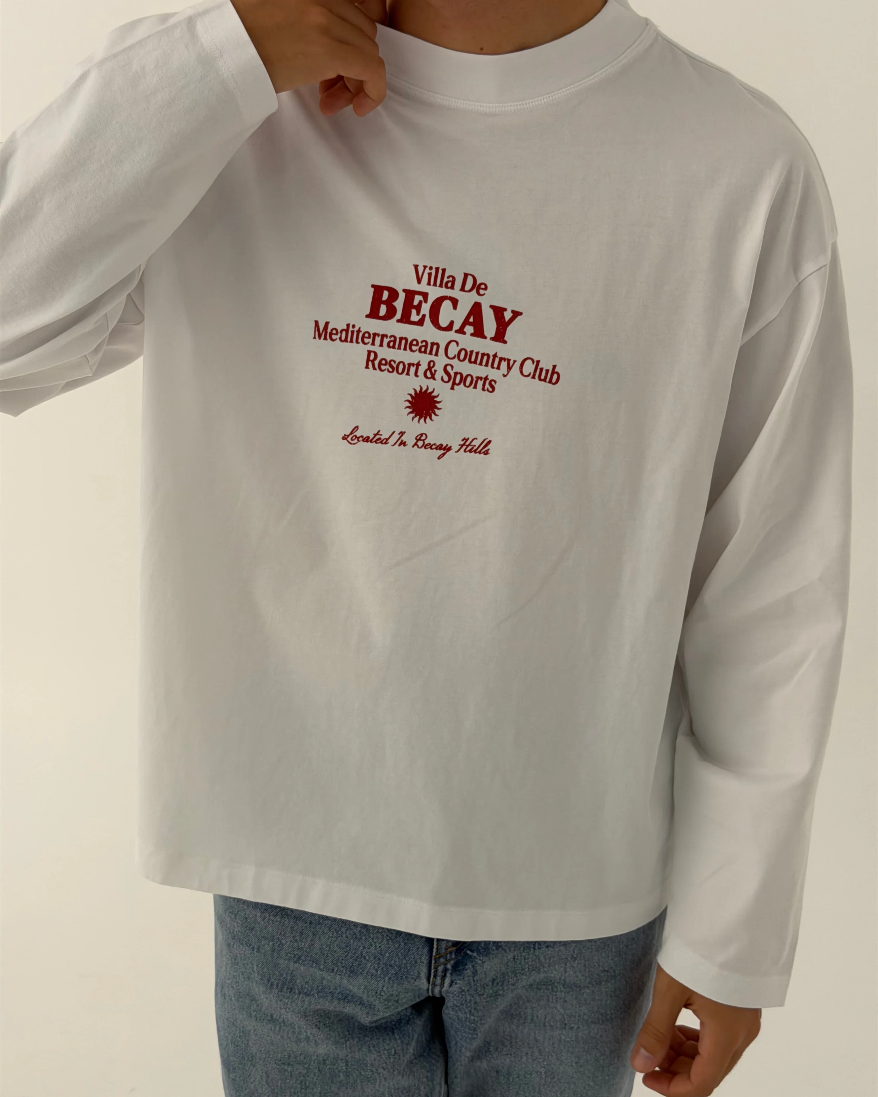Location Longsleeve White - Image 6