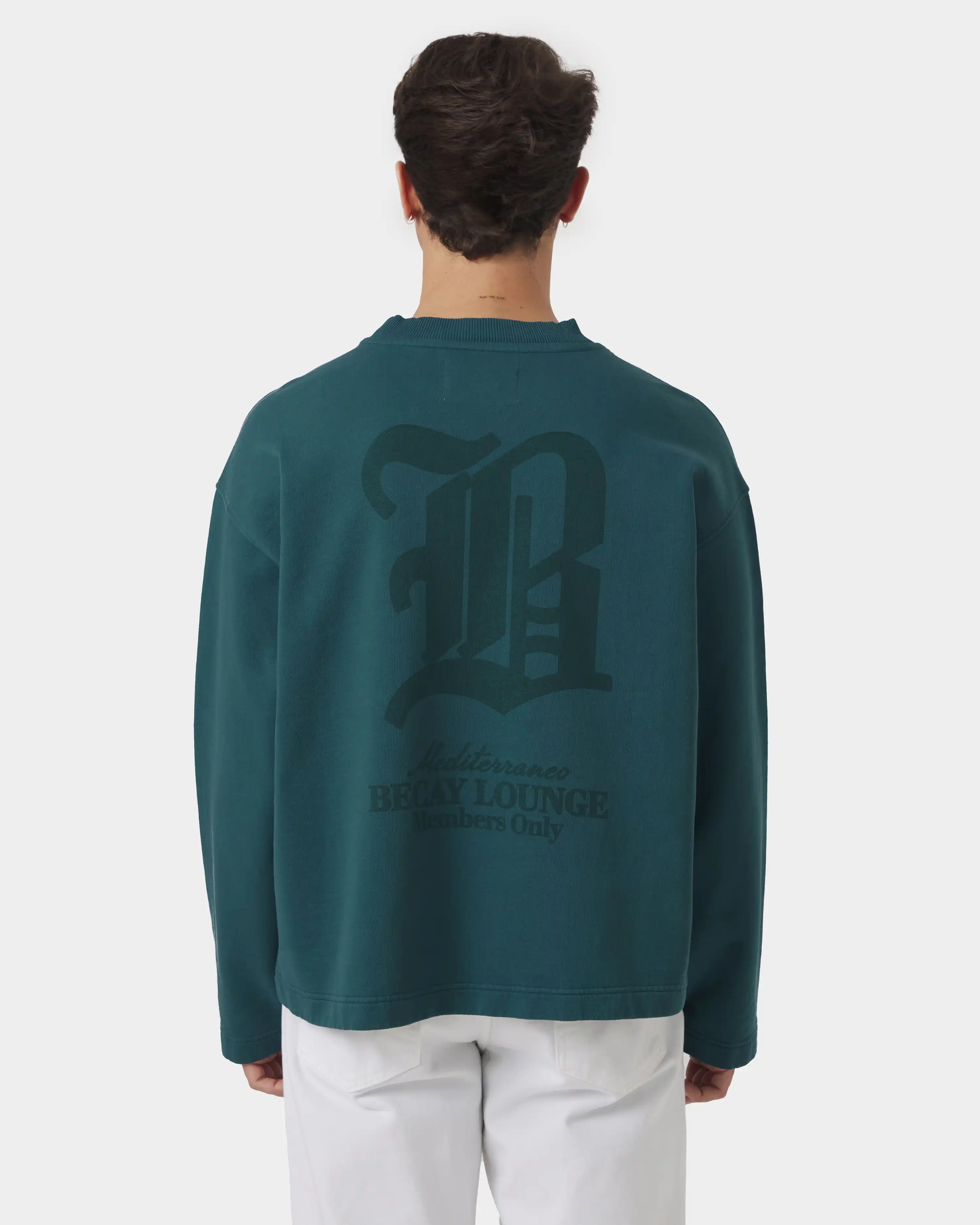 Lounge Crewneck Green - Image 3