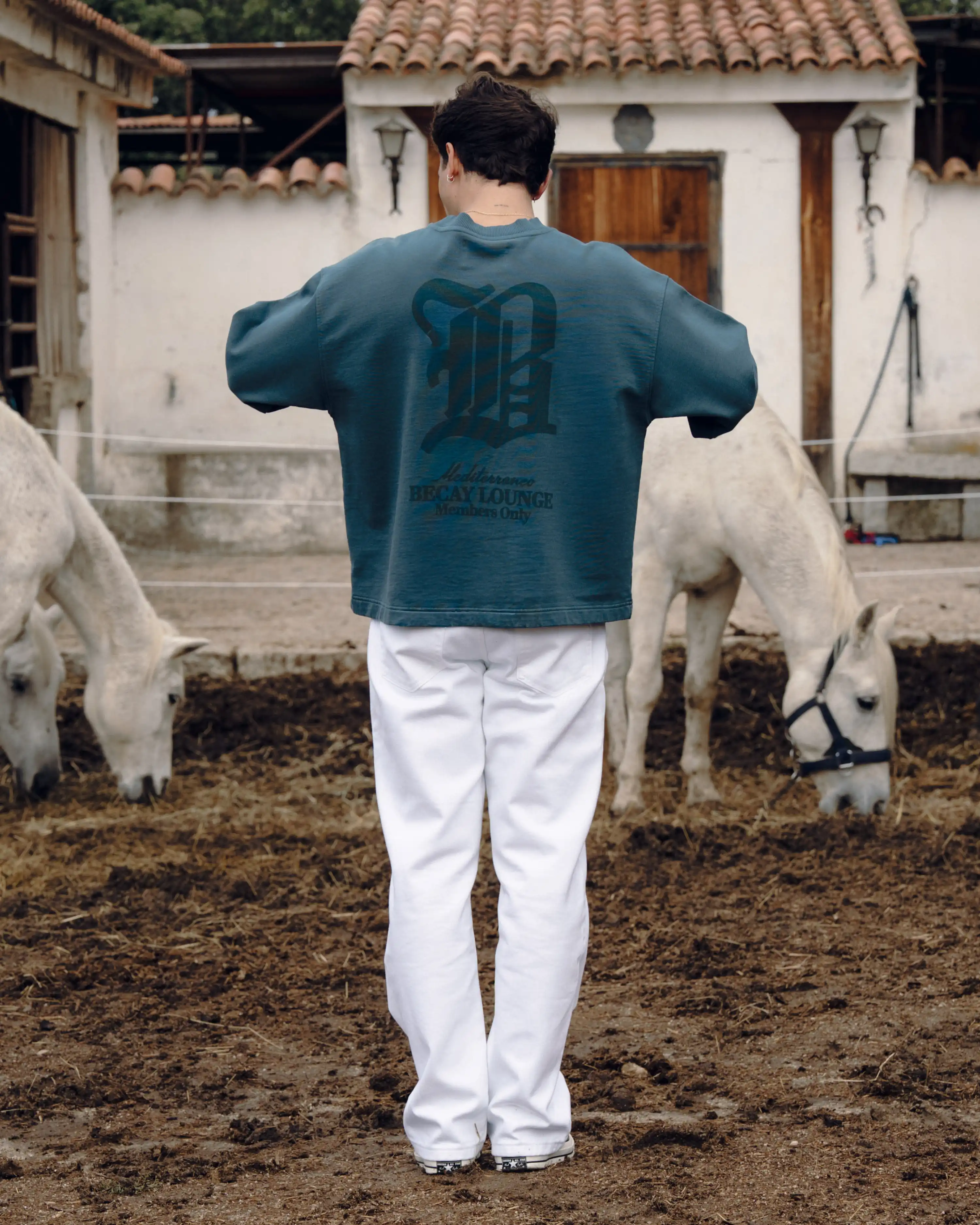 Lounge Crewneck Green - Image 4