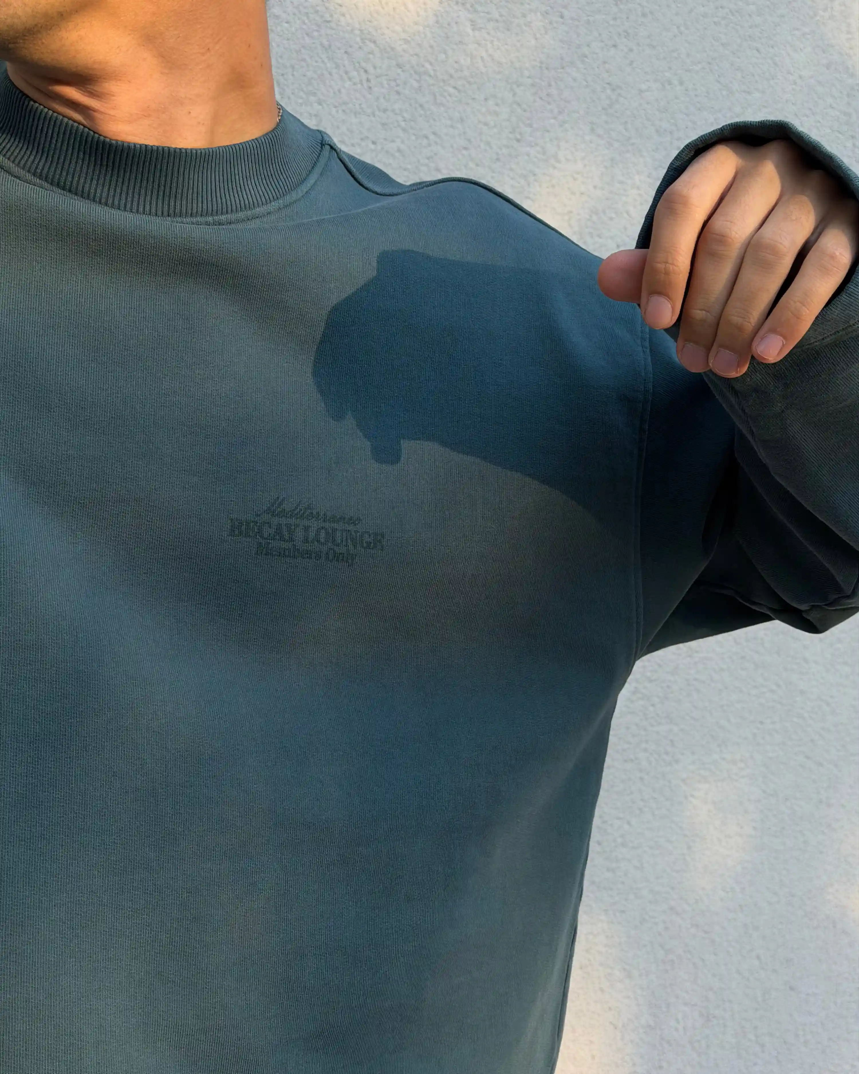 Lounge Crewneck Green - Image 6