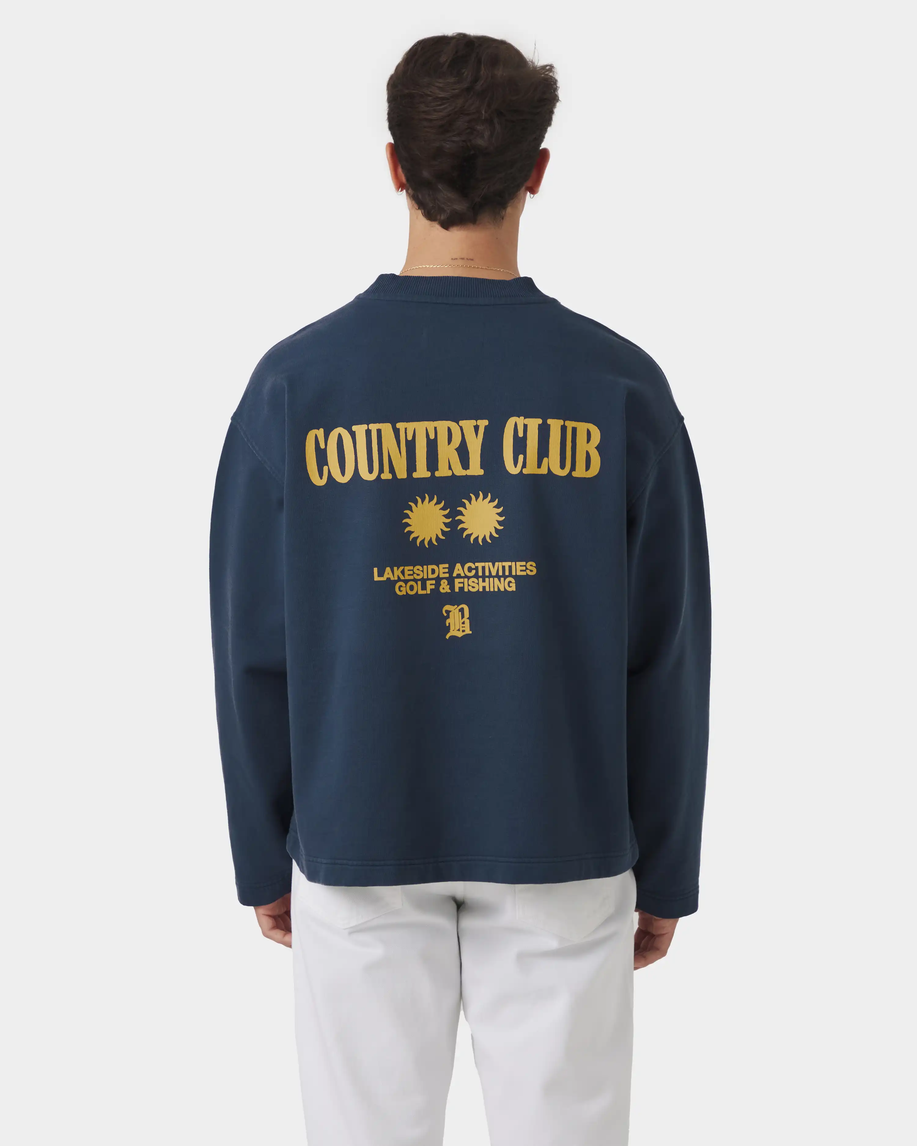 Country Club Crewneck Blue - Image 3