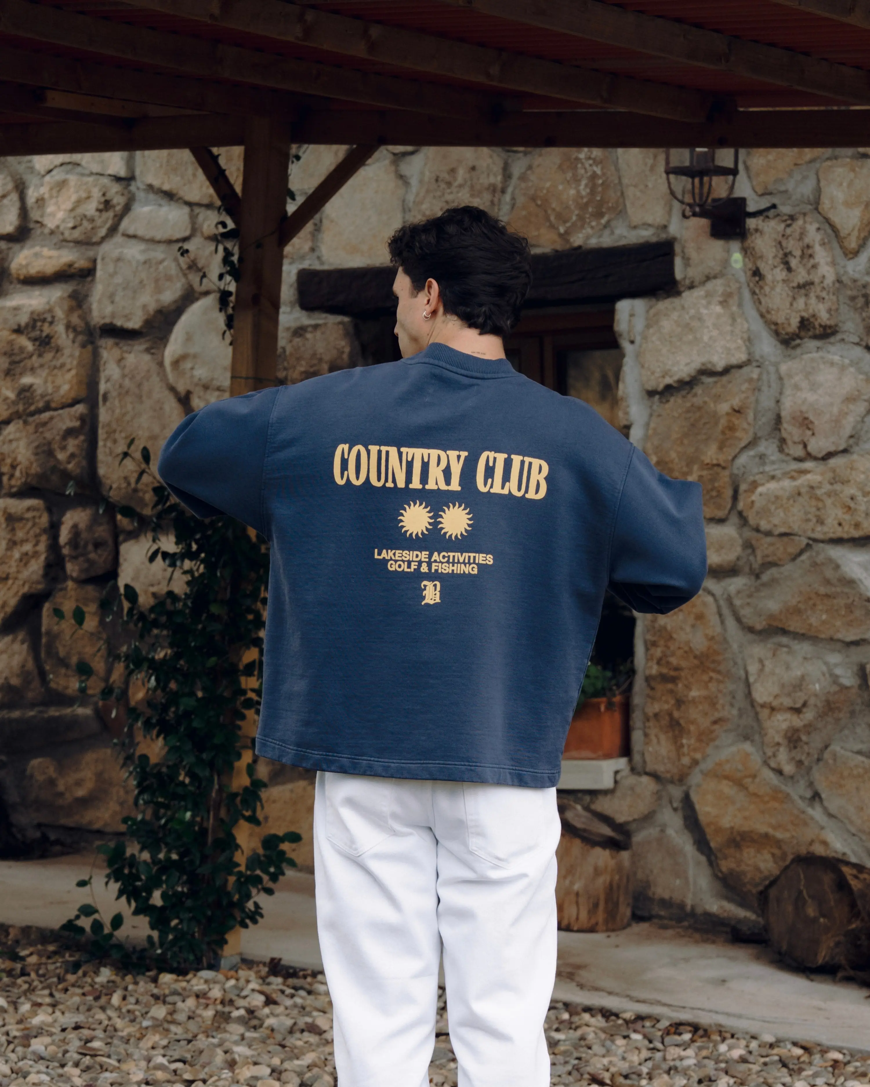 Country Club Crewneck Blue - Image 4