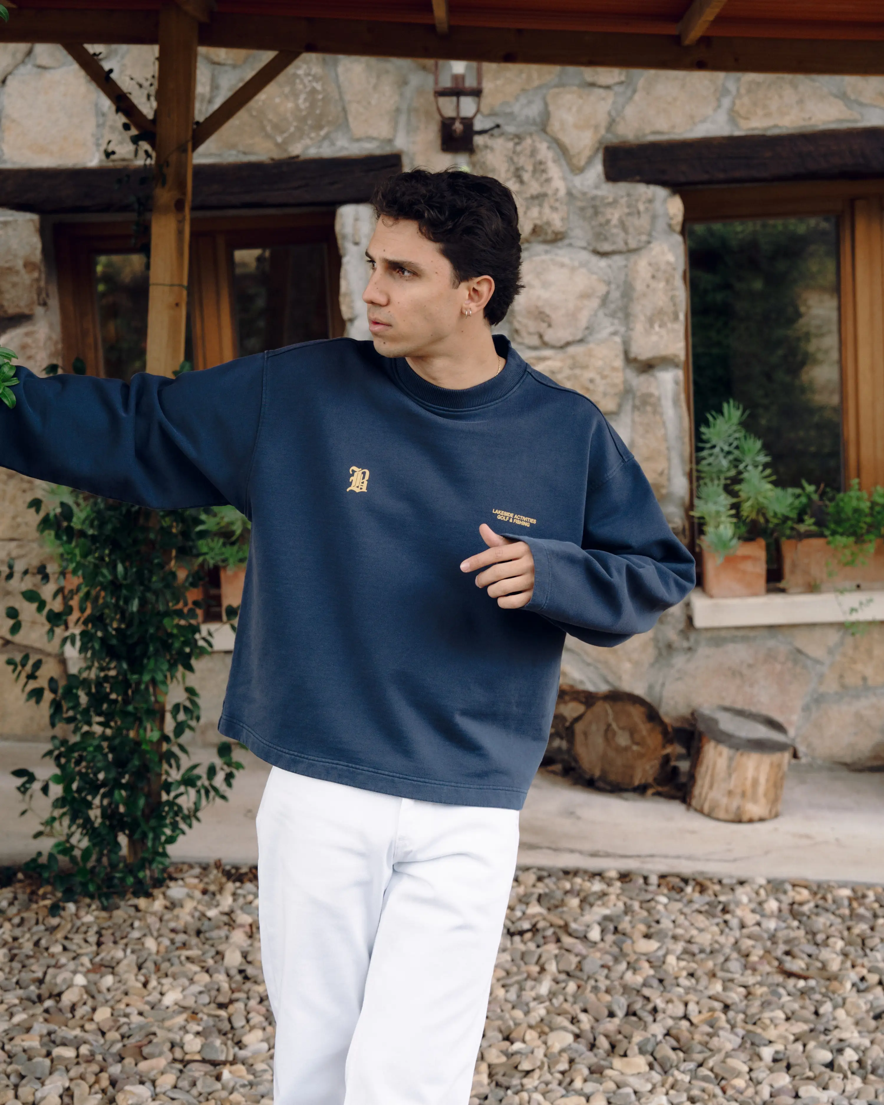 Country Club Crewneck Blue - Image 6