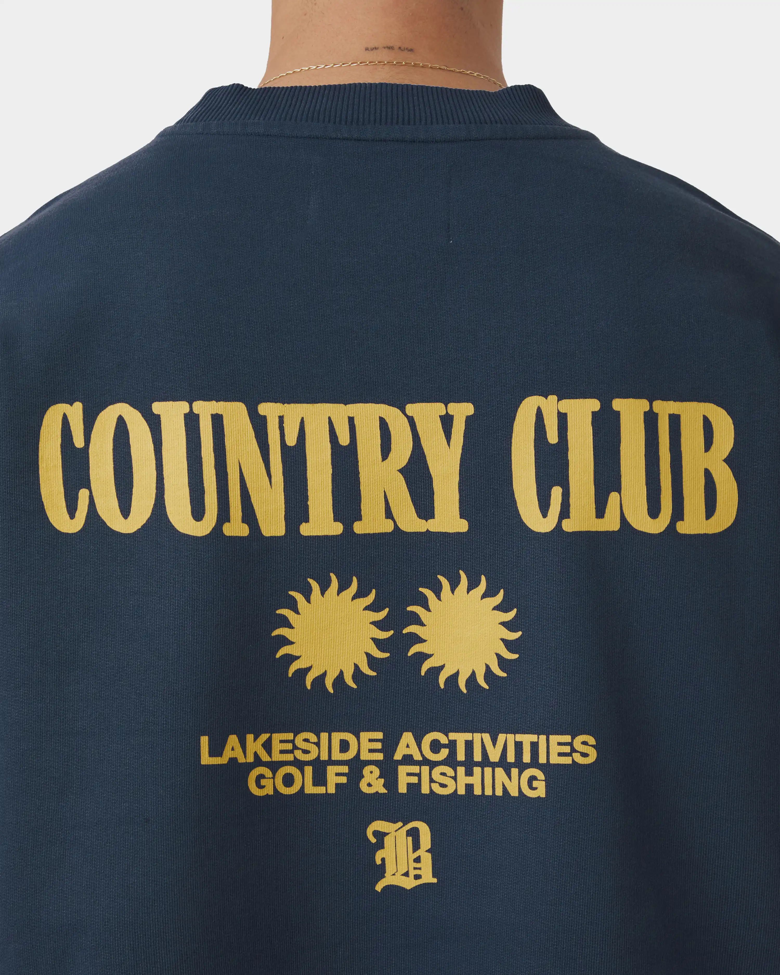 Country Club Crewneck Blue - Image 7