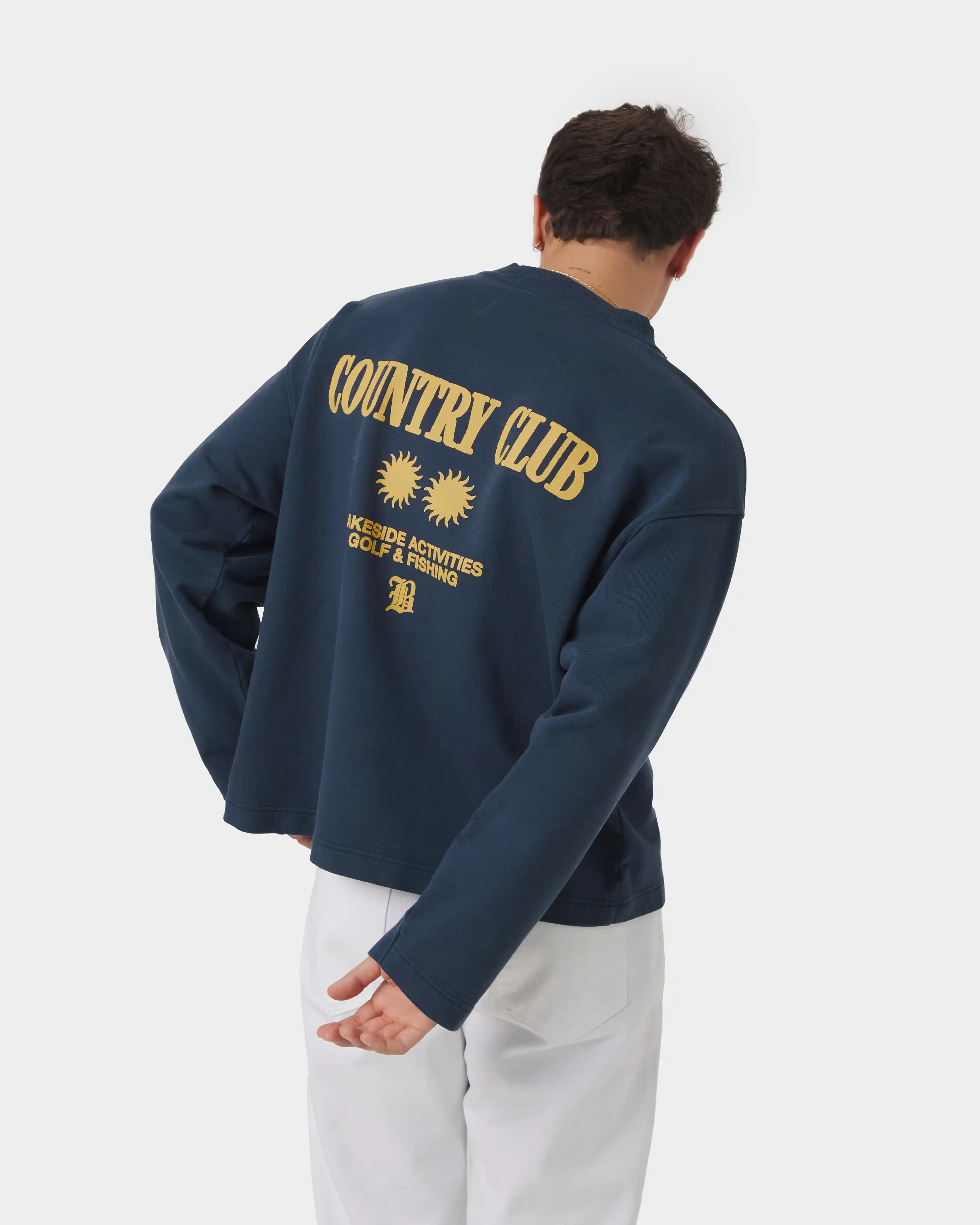 Country Club Crewneck Blue - Image 8