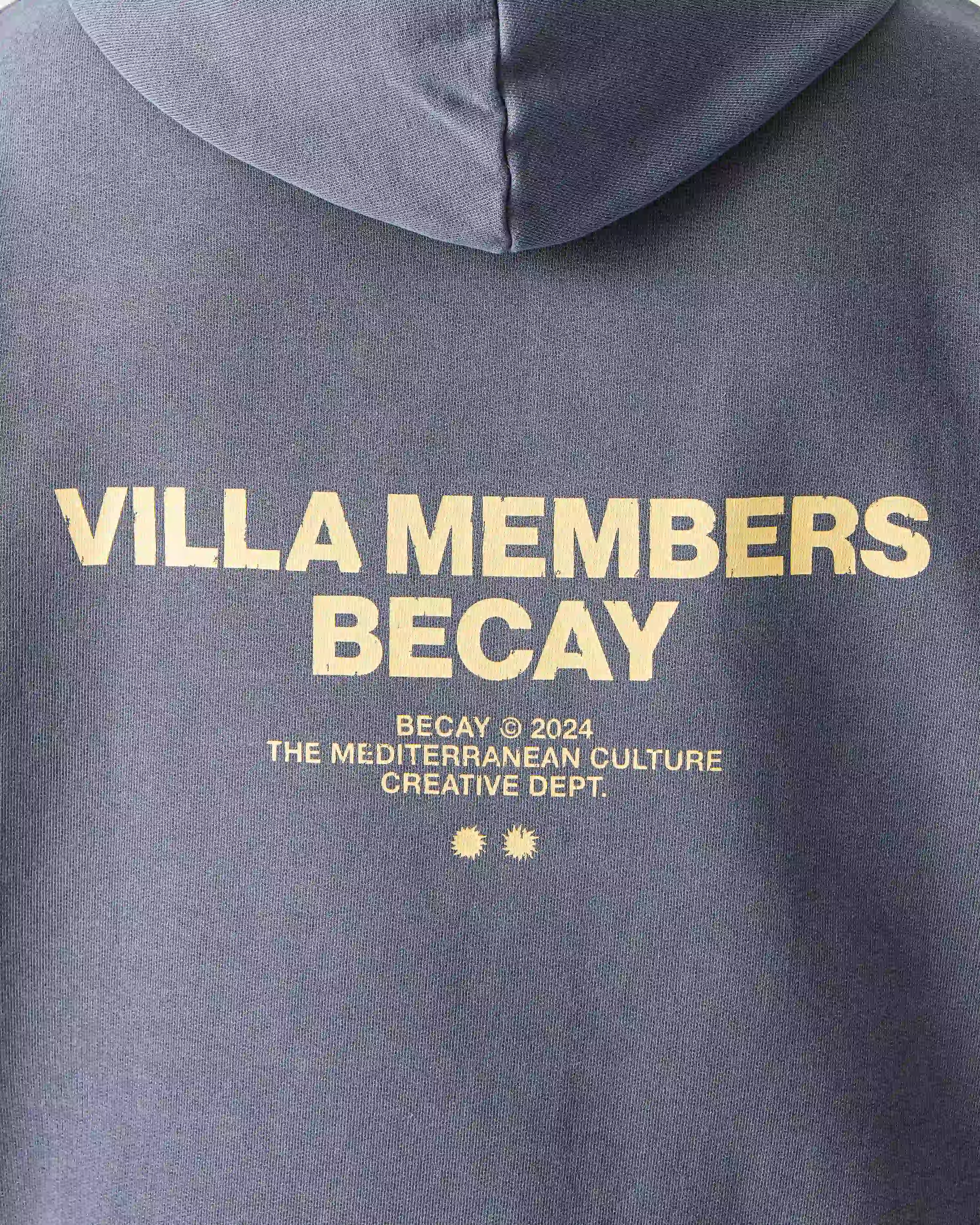 Members Hoodie Blue - Image 5