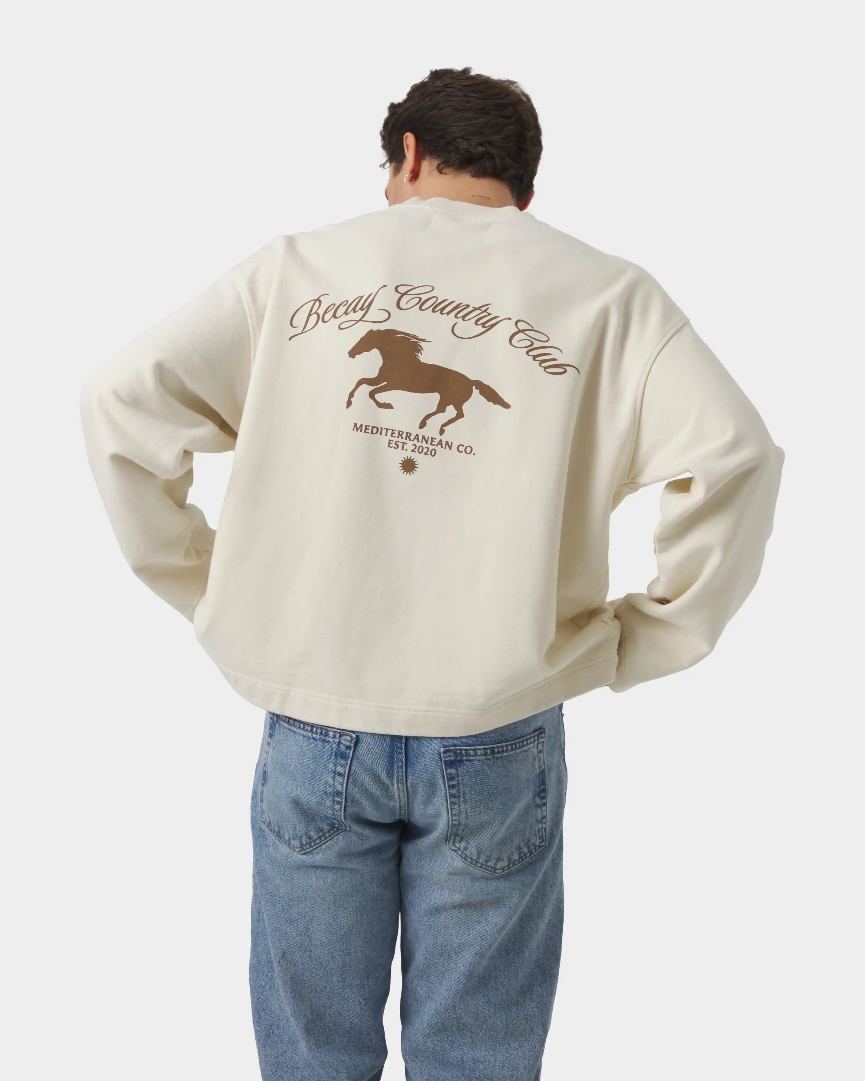 Old West Crewneck Cream - Image 7