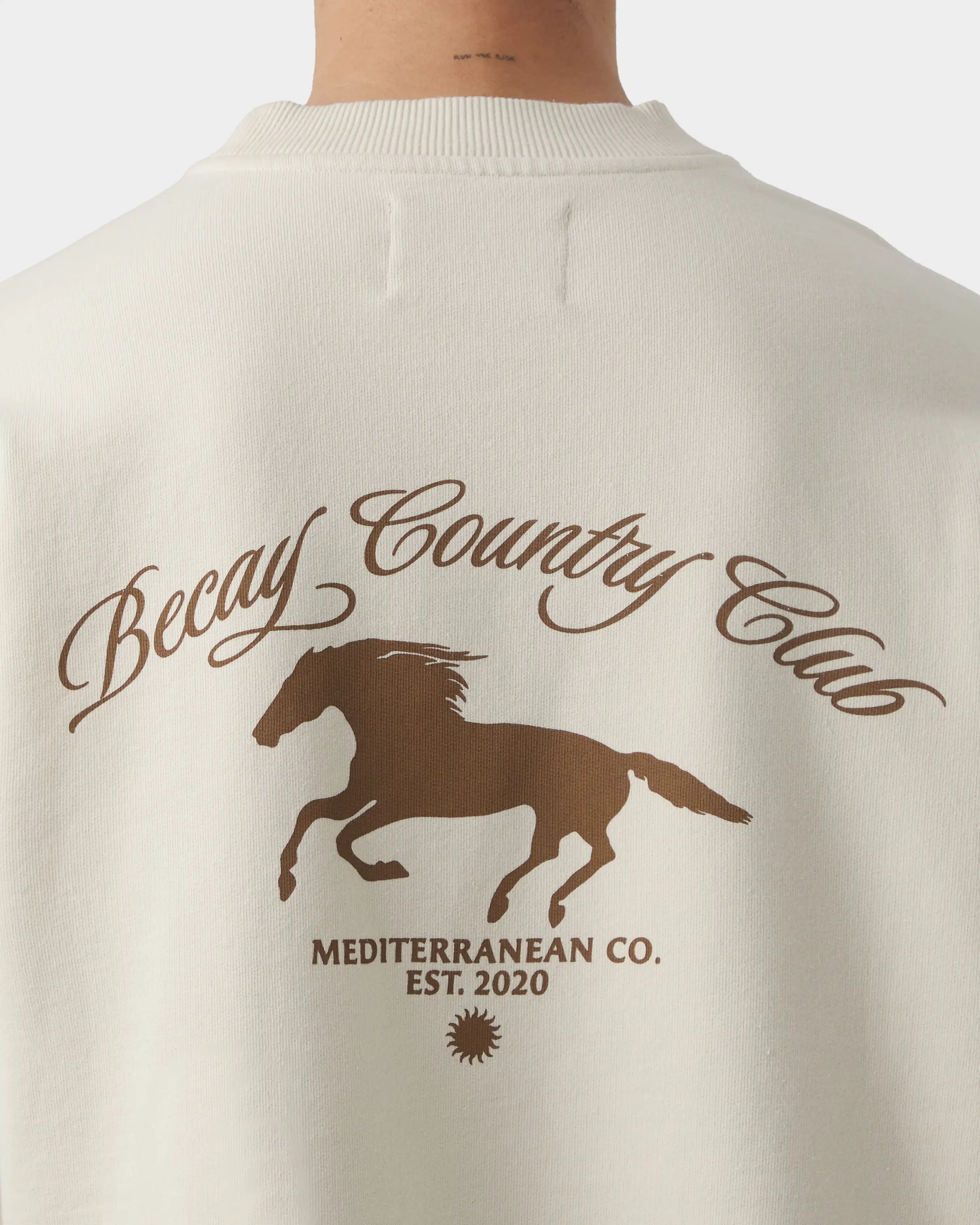 Old West Crewneck Cream - Image 8