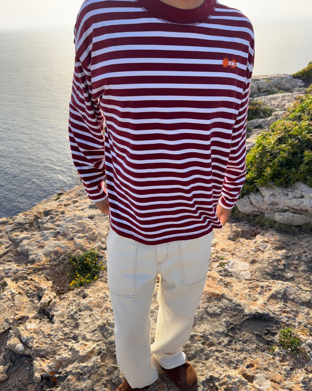 Stripes Burgundy Longsleeve - Image 7