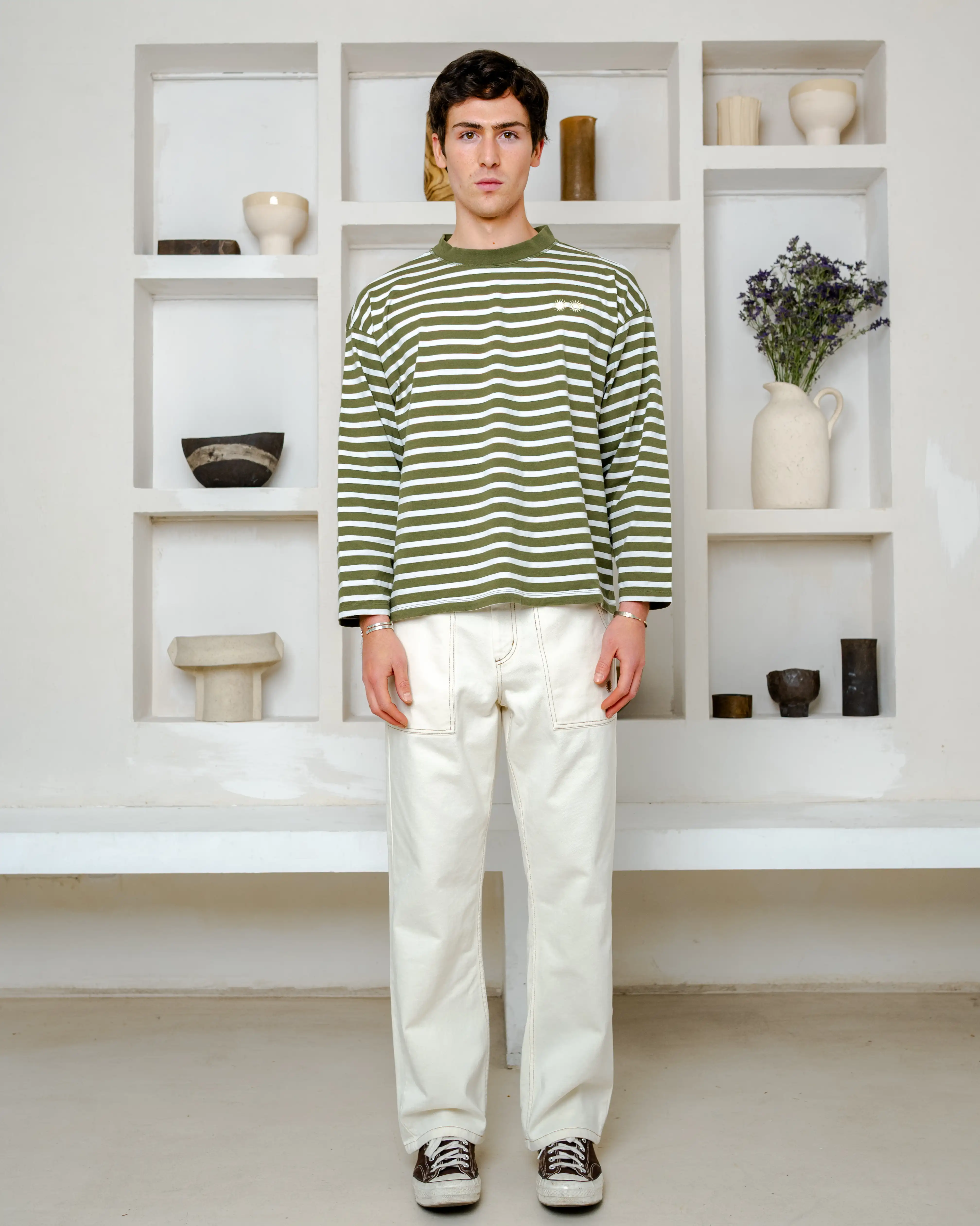 Stripes Green Longsleeve - Image 6